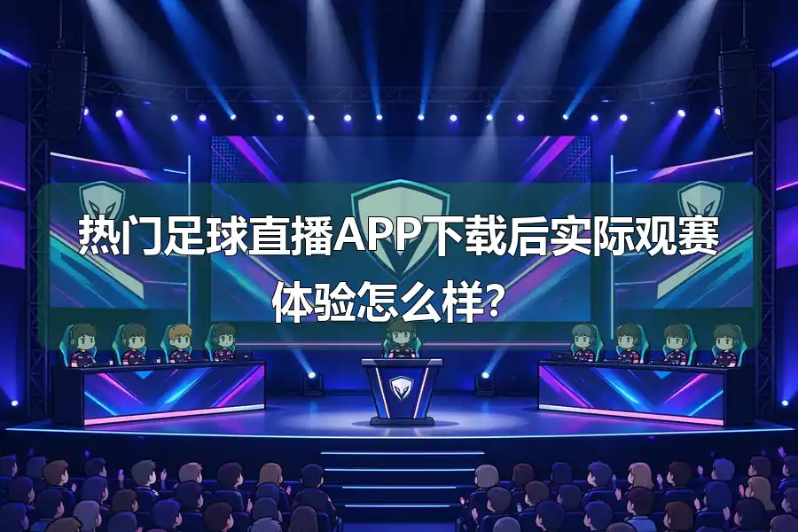 热门足球直播APP下载后实际观赛体验怎么样？
